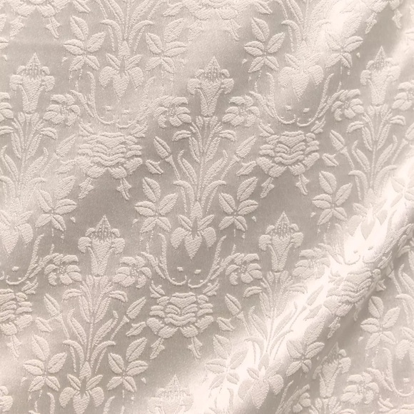 V. Chapman June Corset Jacquard Front-Slit Gown - Picture 3 of 7